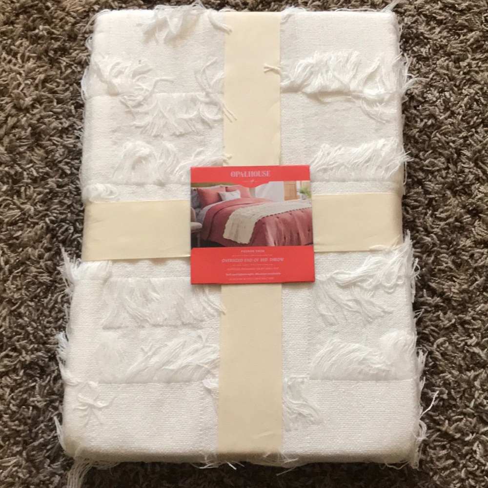 Opalhouse Fringe Throw